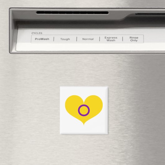 Intersex Pride Magnet (In Situ (Geschirrspüler))