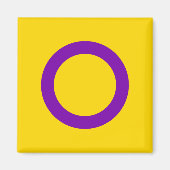 Intersex Pride Magnet (Vorne)