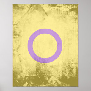 INTERSEX PRIDE POSTER