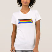 Intersex Progressive Pride Banner T - Shirt (Vorderseite)