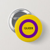 Intersex queer Stolz-Knopf Button (Vorne & Hinten)