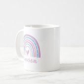 Intersex Rainbow Personalisiert Kaffeetasse (Vorderseite Links)