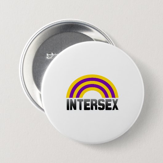 Intersex Stolz Button (Vorne & Hinten)