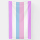 Intersex Stolz-Flagge Banner (Vertikal)