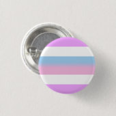 Intersex Stolz-Knopf (Streifen) Button (Vorne & Hinten)