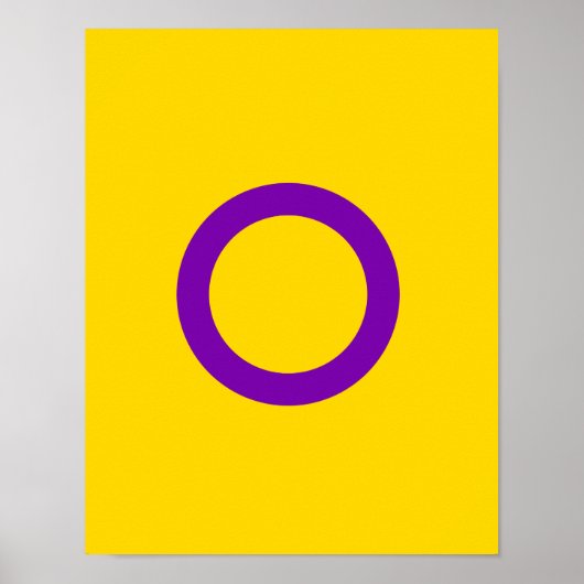 INTERSEX STOLZ POSTER (Vorne)