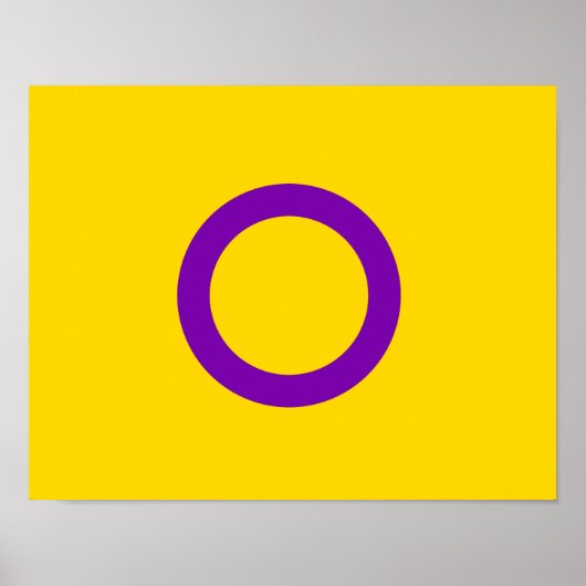 INTERSEX STOLZ POSTER (Vorne)