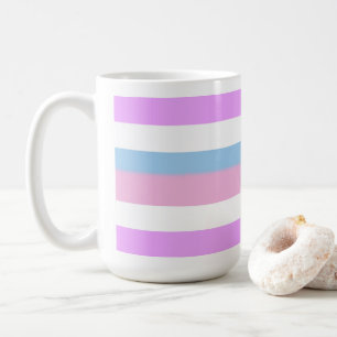 Intersex-Stolz-Streifen Kaffeetasse