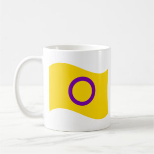 Intersex-Stolz-Wellenflagge Kaffeetasse