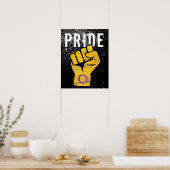 Intersex-Stolzfaust Poster (Küche)