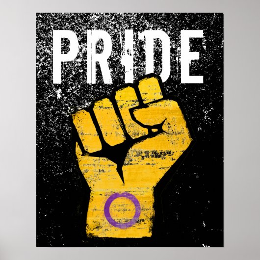 Intersex-Stolzfaust Poster (Vorne)