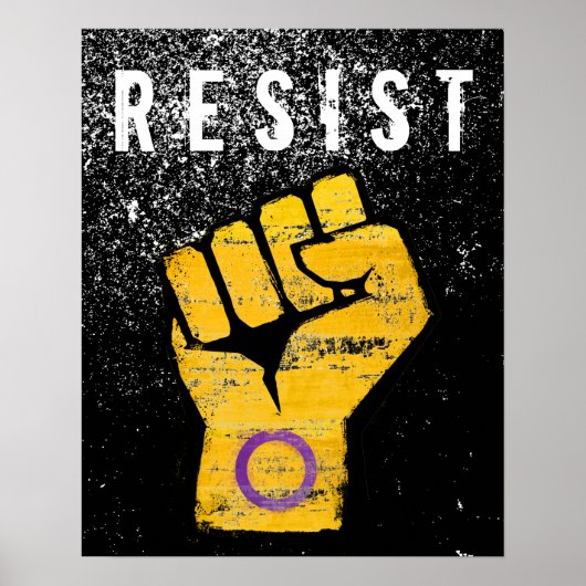 Intersex Stolzfaust Poster (Vorne)