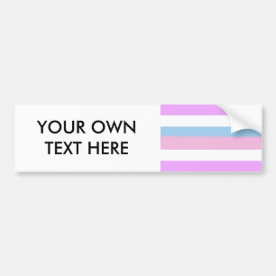 Intersex-Stolzflagge Autoaufkleber