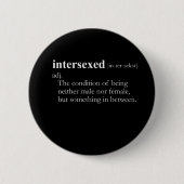 INTERSEXED (Definition) Button (Vorderseite)