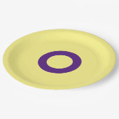 intersexuell pappteller (Schrägansicht)