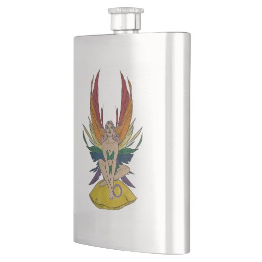 Intersexuelle Fee Flachmann (Links)