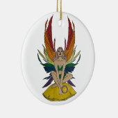 Intersexuelle Fee Keramik Ornament (Rechts)