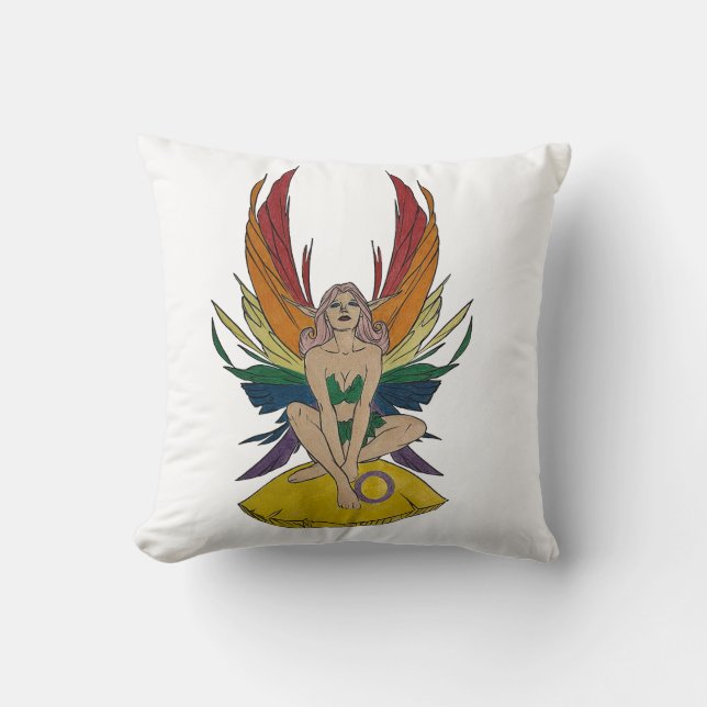 Intersexuelle Fee Kissen (Vorderseite)