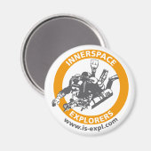 Interspace Explorers Magnet (Vorderseite/Rückseite)