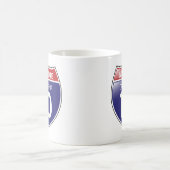 Interstate 10 in der kalifornischen Tasse (Mittel)