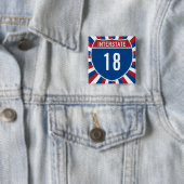 Interstate 18 button (Beispiel)