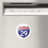 Interstate 29 North Dakota Magnet (In Situ (Geschirrspüler))