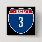 Interstate 3 button (Vorderseite)