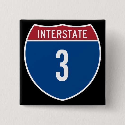 Interstate 3 button (Vorderseite)