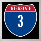Interstate 3 poster (Vorne)