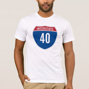 Interstate 40 T - Shirt