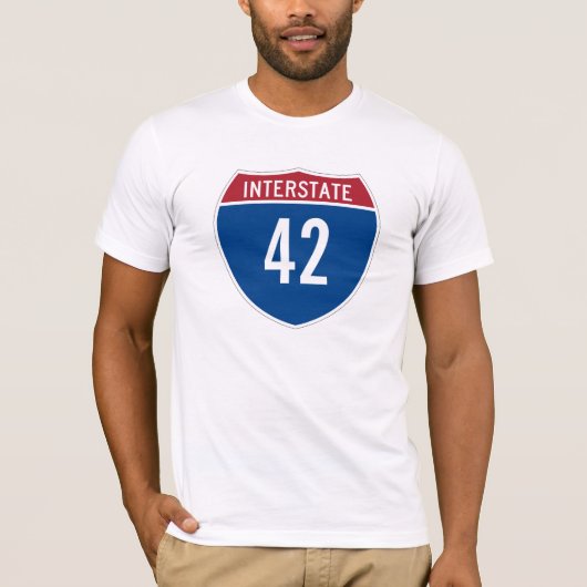Interstate 42 T - Shirt (Vorderseite)