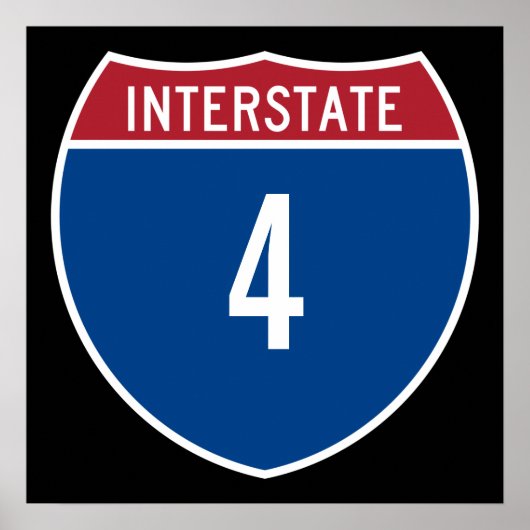 Interstate 4 poster (Vorne)
