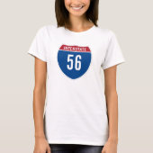 Interstate 56 T - Shirt (Vorderseite)