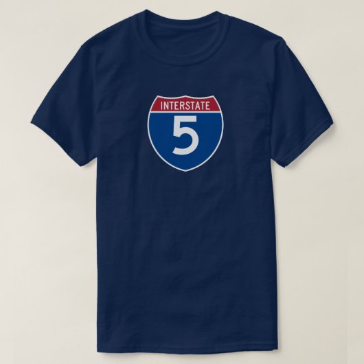 INTERSTATE 5 T - Shirt (Design vorne)