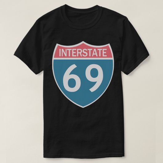 Interstate 69 T-Shirt (Design vorne)