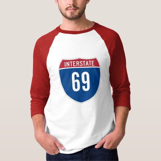 Interstate 69 T - Shirt (Vorderseite)