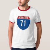 Interstate 71 T - Shirt (Vorderseite)