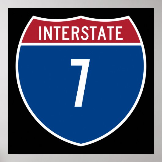 Interstate 7 poster (Vorne)