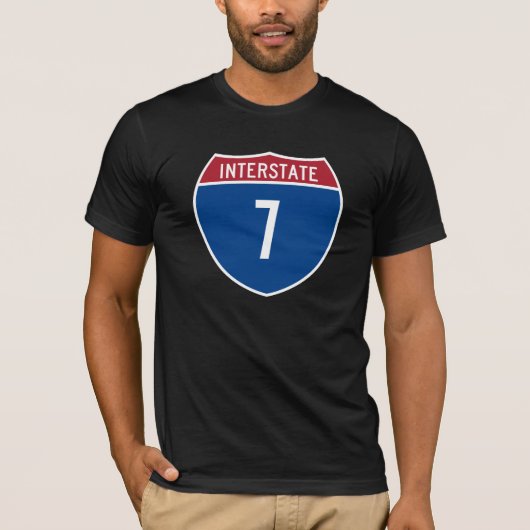 Interstate 7 T-Shirt (Vorderseite)