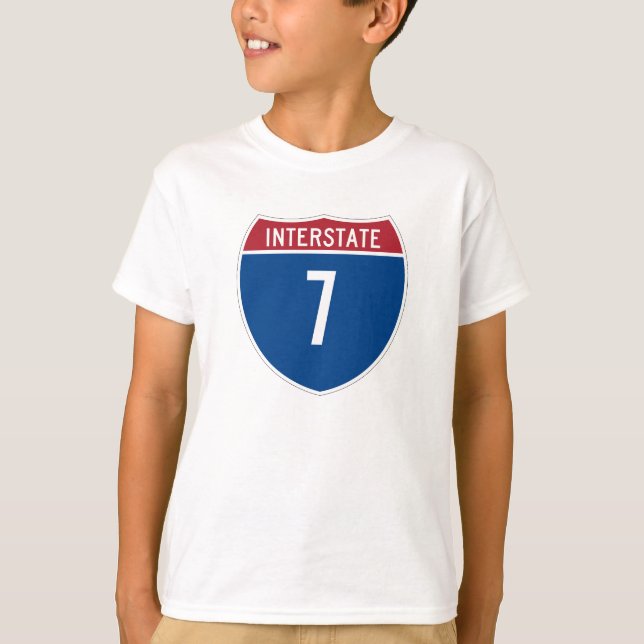 Interstate 7 T - Shirt (Vorderseite)
