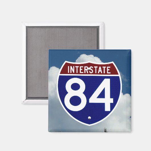 Interstate 84 Schild, Straßenschild, Oregon Magnet (Vorderseite/Rückseite)