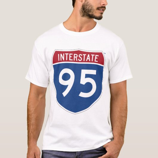 Interstate 95 Highway Shield Shirt (Vorderseite)