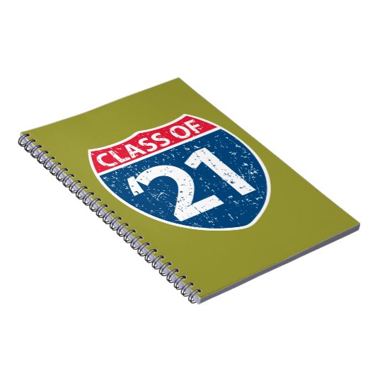 Interstate Class of '21 Notebook Notizblock (Rechte Seite)