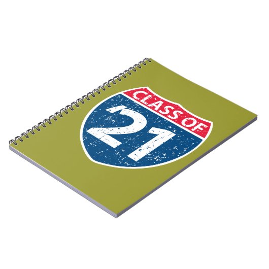Interstate Class of '21 Notebook Notizblock (Linke Seite)
