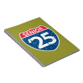 Interstate Senior '25 Notebook Notizblock (Rechte Seite)