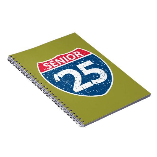 Interstate Senior '25 Notebook Notizblock (Rechte Seite)