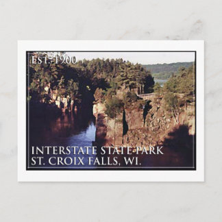 Interstate State Park Postkarte