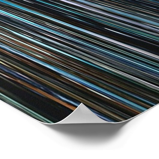 Interstellar 2014 100 Bars Poster (Ecke)