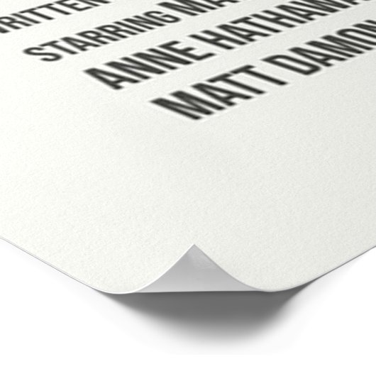 interstellar 2014 poster (Ecke)