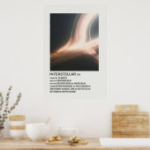 interstellar 2014 poster (Küche)